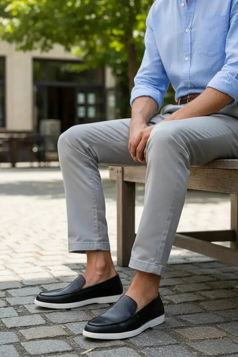 Mocassins Laurent V Noir