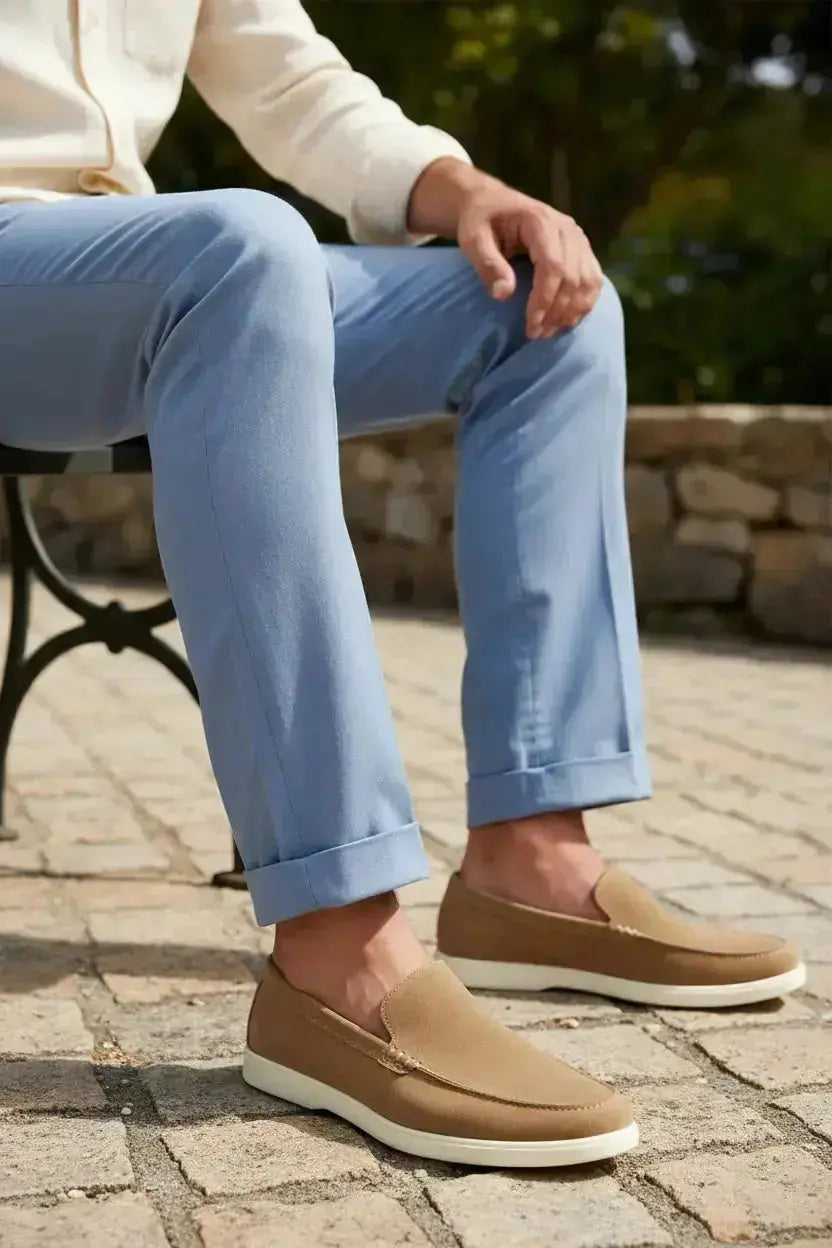 Mocassins Laurent Beige