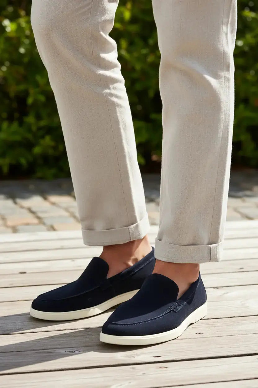 Mocassins Laurent Marine