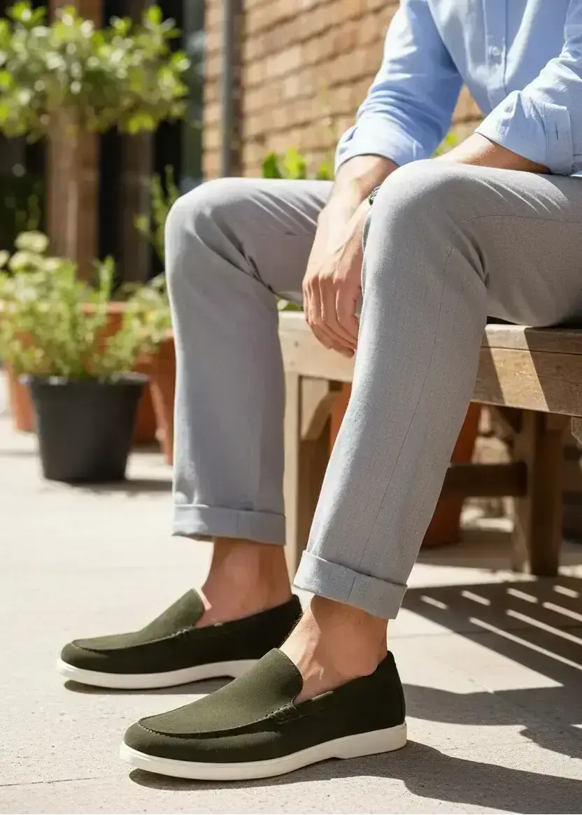Mocassins Laurent Olive