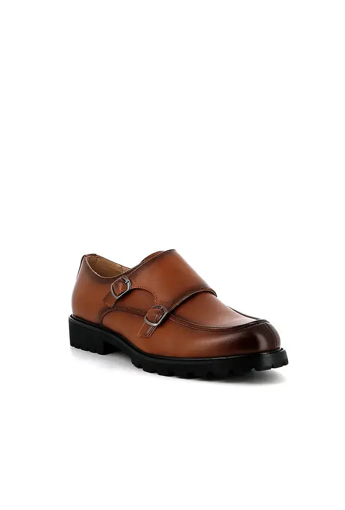 Boucles Buckey Cognac