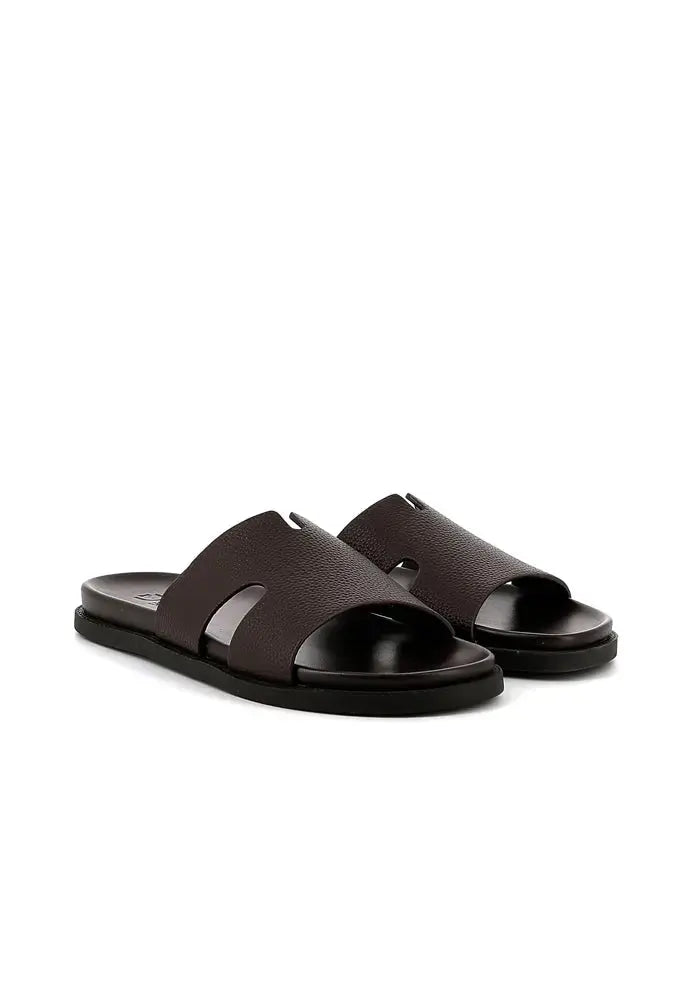 Sandales Sam Marron
