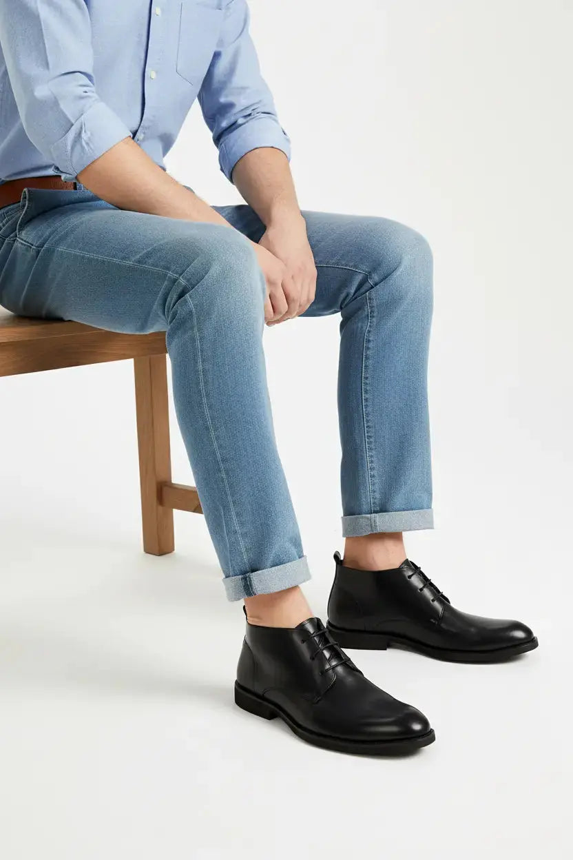Bottines Chukka Charles Noir