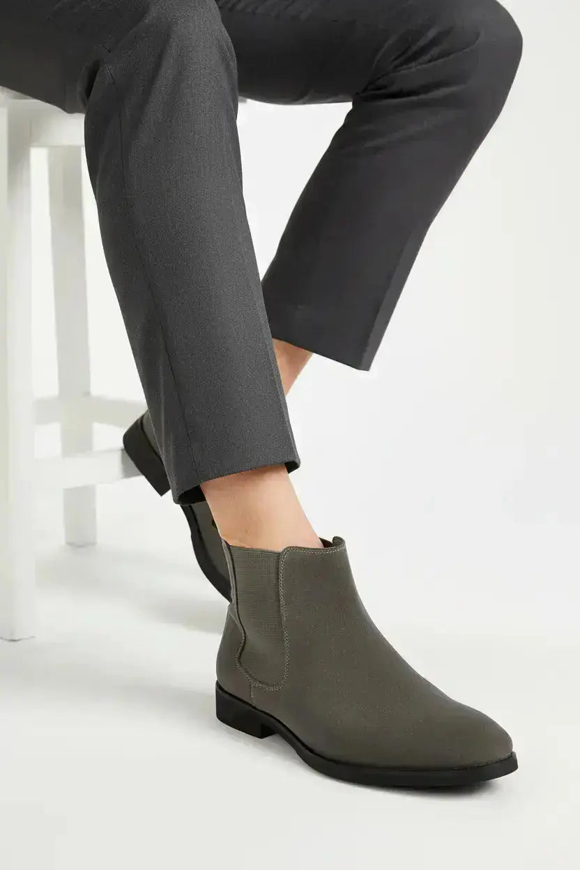 Bottines Chelsea Karl Gris