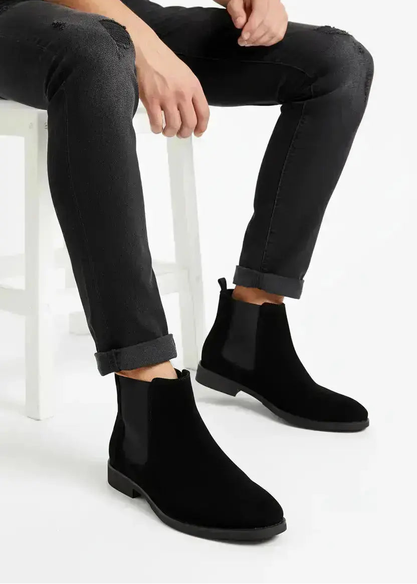Bottines Chelsea Karl Noir