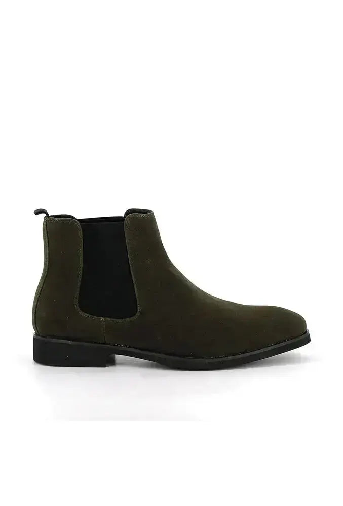 Bottines Chelsea Karl Olive