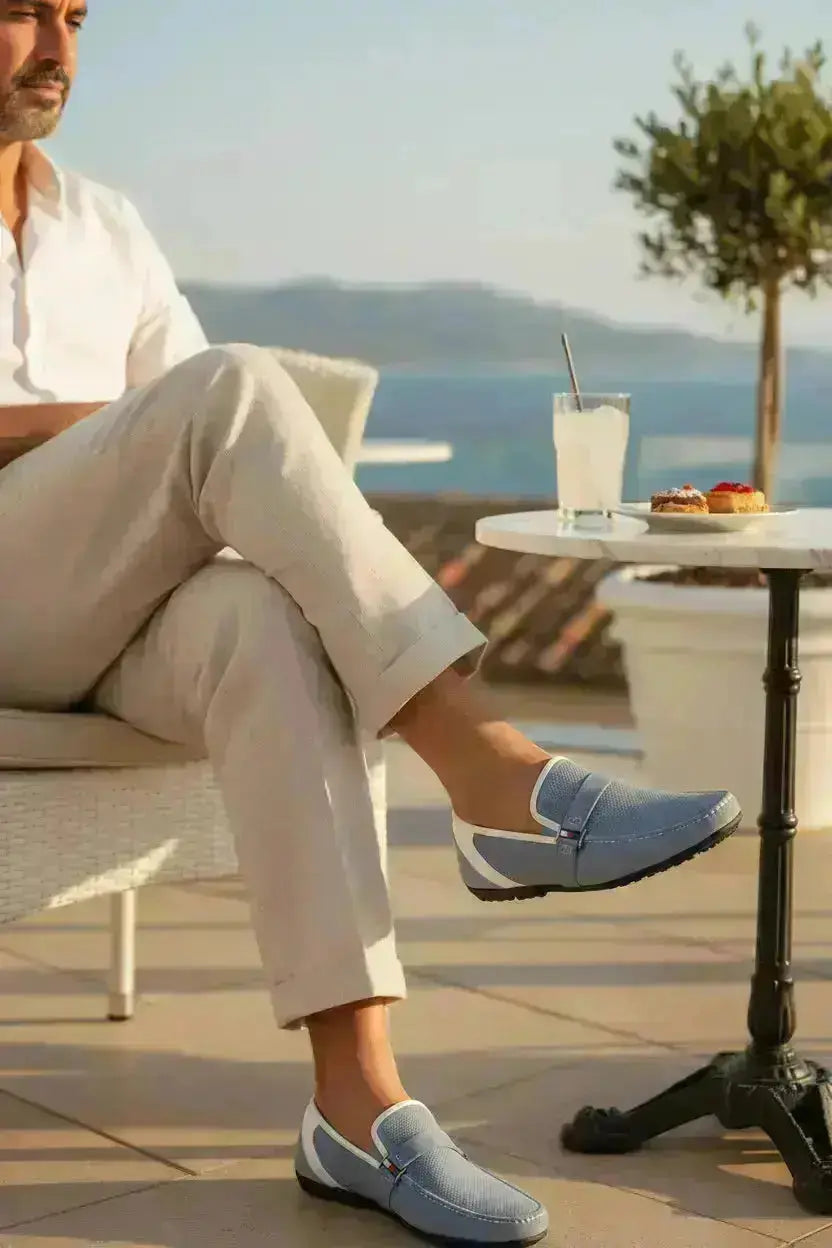 Mocassin Vincent II Bleugris